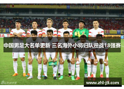 中国男足大名单更新 三名海外小将归队迎战18强赛 中国男足大名单更新 三名海外小将归队迎战18强赛